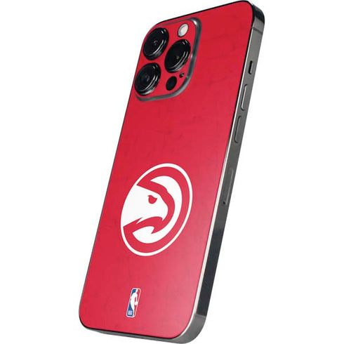 NBA Atlanta Hawks Distressed iPhone 14 Pro Skin